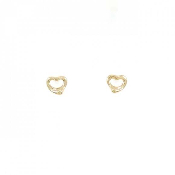 TIFFANY Authentic Gold Heart Earrings